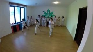 Deti sa učia Capoeira