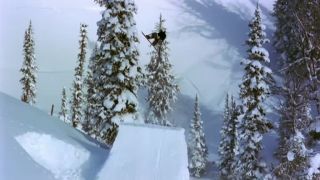 Team Red Bull a snowboarding