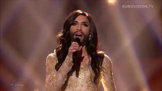 Conchita Wurst z Rakúska na Erovízii 2014