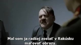 Hitler zúri kvôli EÚ.