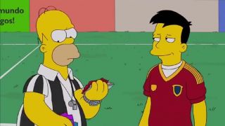 Úplatky? Tie rozhodca Homer Simpson od Španielov na MS neberie