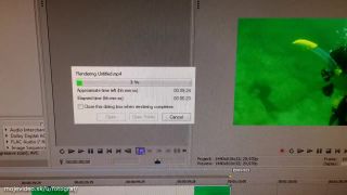 Xeon X3220 vs. GPU Radeon HD5830 (Sony Vegas)