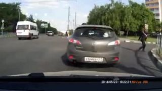 Opilec na ruskej ceste