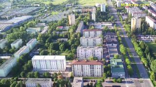 Mesto Martin - pohľad zhora.