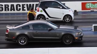 Smart vs. Ford Shelby GT500