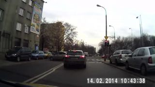 Auto brzdy v akcii