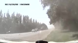 Auto vyletelo z protismeru