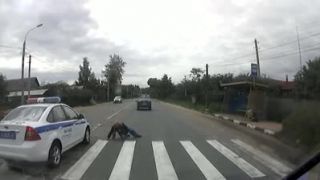Ruský policajt nedal prednosť