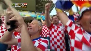 Brazília - Chorvátsko, najkrajšia akcia zápasu, www.futbalsh