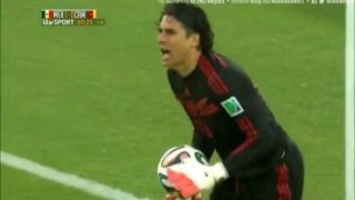Mexiko - Kamerun 1:0,najkrajší zákrok