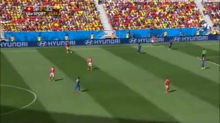 Švajčiarsko - Ekvádor 2:1,najkrajší zákrok