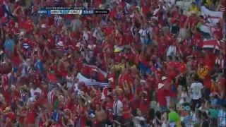 Uruguaj - Kostarika 1:3,najkrajší gól