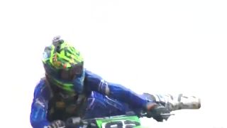 Tvrdý pád na motorke