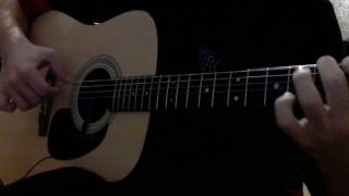Black Veil Brides - Savior (acoustic guitar cover)