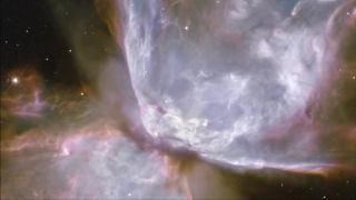 Pohľad na hmlovinu NGC 6302 Hubblovým teleskopom