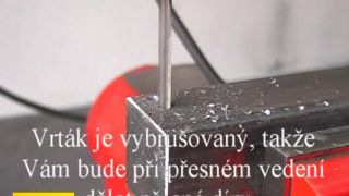 Falti vrtáky do kovu - HSS kobaltový vrták se zesíleným já