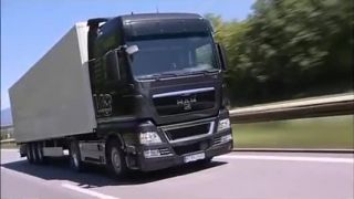 Novy MAN TGX V8 (Jazda)