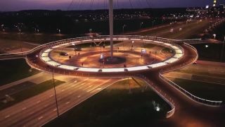 Hovenring - kruhový objazd pre cyklistov