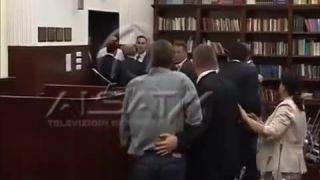 Bitka v macedónskom parlamente