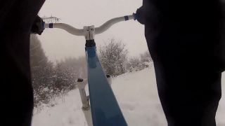 SkiBiking GoPro HD - prva jazda