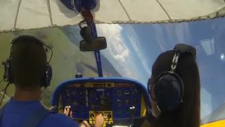 The first flight with my girlfriend - ( - :