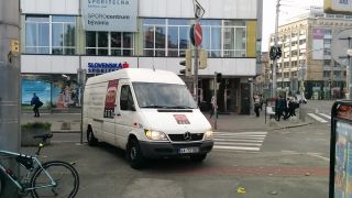 Nelegálna jazda po priechode pre chodcov