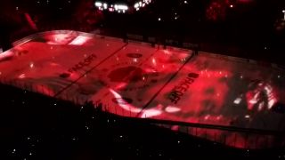 Úžasná ľadová projekcia v NHL