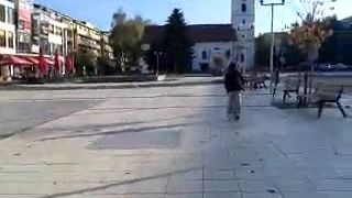 Kolobežkári v Senici - Námestie Slobody 2
