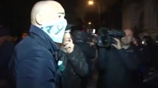 Protest Maďarov proti zavedeniu internetovej dane