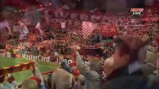 Super atmosféra na zápase FC Liverpool - Real Madrid
