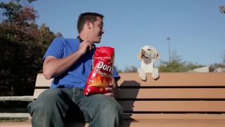 Neprovokuj psa s Doritos