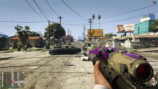 Grand Theft Auto V: mód pohľadu z prvej osoby