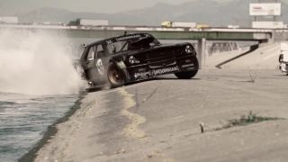 Ken Block v uliciach LA na Forde Mustang (845 hp)