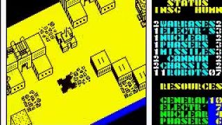 Nether Earth, stratégie, ZX Spectrum
