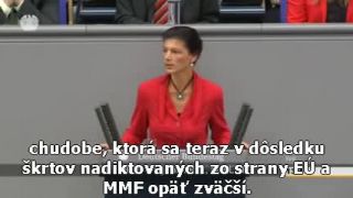 Reč poslankyne Sahry Wagenknecht