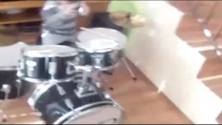 2 ročný bubenik Aťko Balogh