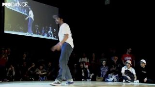 SALAH vs GREENTECK  UK B Boy Championships 2014  Popping Semi Fi