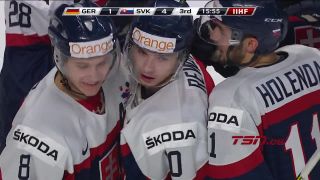MS v hokeji do 20 rokov: Slovensko - Nemecko 5:2