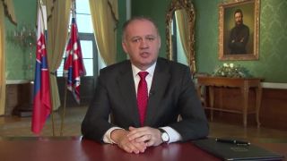 NOVOROČNÝ PRÍHOVOR: Prezident Andrej Kiska 1.1.2015