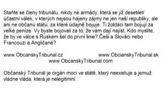Občiansky tribunál medzinárodná konferencia 2014