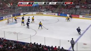 MS Juniorov - Slovensko "20" - Švédsko "20" 4:2