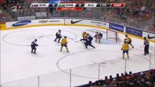 Slovensko - Švédsko (4:2) MS Juniorov 2015