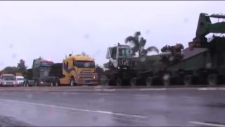 Kenworth - nadrozmerný náklad