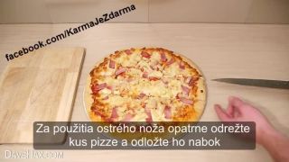 Ako si ukradnúť kúsok pizze bez povšimnutia