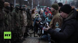 Dobrovoľníci bataliónu Azov