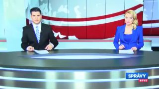 Moderátor RTVS Ľuboš Hlavena zaskočil kolegyňu