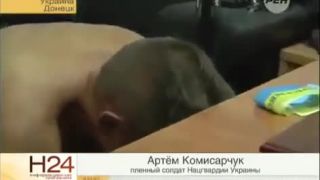 Reakcia ukrajinského vojaka na realitu