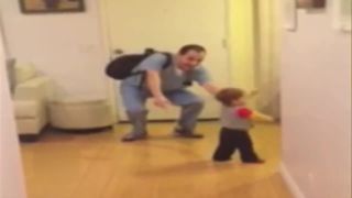 Dojemné zvítavanie so synom