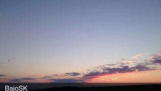 Zapad slnka time lapse Slovensko Košice 28012015