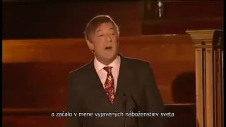 Stephen Fry - Katolicka cirkev nie je silou dobra